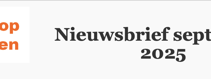 Kop Nieuwsbrief september 2025