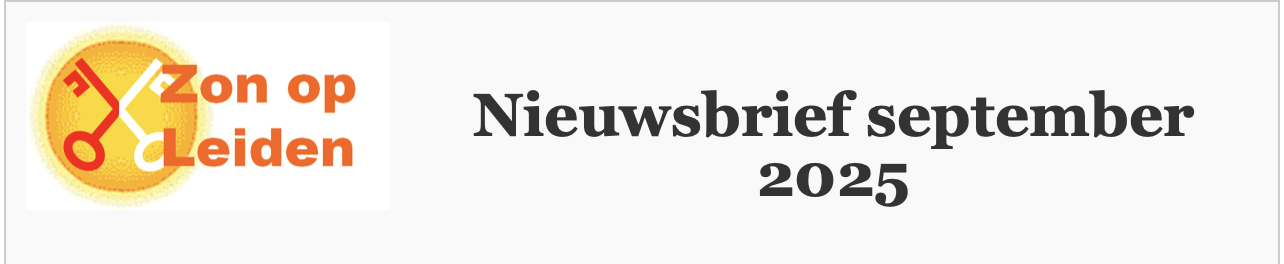 Kop Nieuwsbrief september 2025